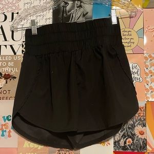 high waisted athletic shorts